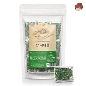 [건어물녀] 밥맛이 달라지는 간편한 조리 밥취나물(5g x 10개) 1봉 국산 취나물