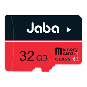 자바 JABA MicoSDHC 32GB C10 마이크로SD 메모리카드 핸드폰 카메라 블랙박스 32기가, 1개