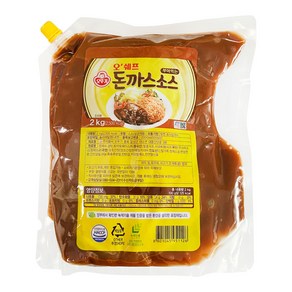 오쉐프부어먹는돈까스소스 2KG(주)오뚜기, 2kg, 1개