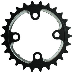 AL7075 22T/24T/26T/28T/32T/34T/36T/38T/42T/44T 64BCD 104BCD 체인휠 MTB 도로 접이식 자전거 크랭크셋 체인링(shimano, 26T 합금, 1개