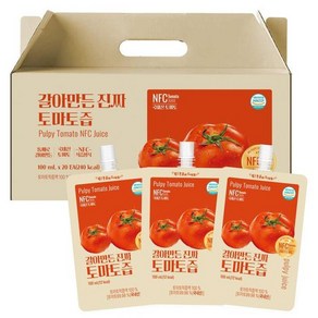 갈아만든 진짜 토마토즙 봉지과자 유치원 학원 초등학교, 1개, 5.5L
