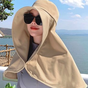 360도 완벽차단! 대왕햇빛가리개모자 2컬러 휴가철 필수템!