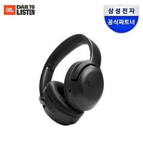 삼성공식파트너 JBL TOUR ONE M2 노이즈캔슬링 블루투스 헤드셋 오버이어 무선 노이즈캔슬링 헤드폰, 블랙