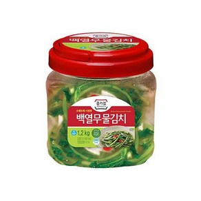 종가 아삭 백열무물김치 (PET), 1개, 1.2kg