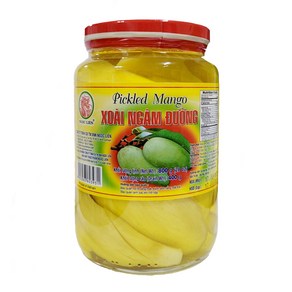 베트남 망고절임 XOAI NGAM DUONG 망고피클 Pickled mango, 800g, 1개