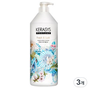 케라시스 프레쉬 앤 러쉬 퍼퓸 린스, 1L, 3개