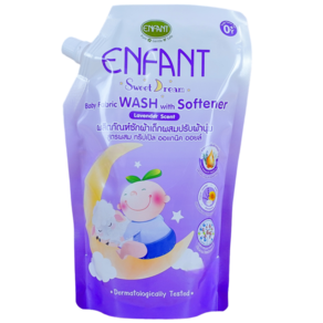 ENFANT Baby Fabric Wash With Softener Lavender Scent 엉펑 2in1 아로마 베이비 세제+섬유 유연제 라벤더오일