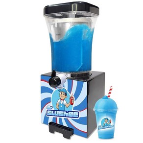 M Slushee 가정용 슬러시 기계 주방용 새롭고 개선된 조리대 슬러시 메이커 1.005ml(33온스) 얼음처럼 차가운 냉동 슬러시 음료 슬러시 컵 좋아하는 음료수를