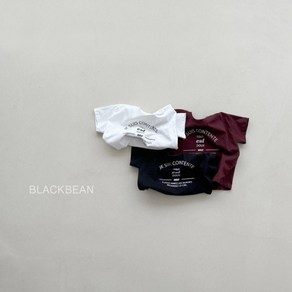 블랙빈 모던티 S-XL 25여름 유아옷