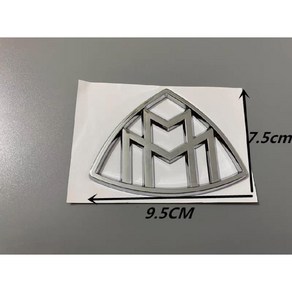 메르세데스-벤츠 마이바흐 엠블럼 트렁크 후드 로고, 33 사이드 마크 95mm