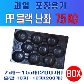 과일포장용 PP 블랙난좌 (배/사과), 혼합12과