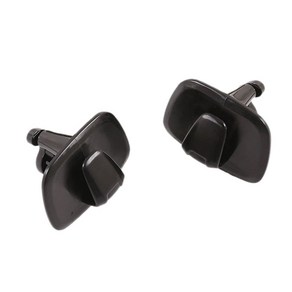 2pcs 자동차 블랙 ABS 인테리어 지붕 후크 옷 옷걸이 훅 트림 Volvo V90 S90 XC40 XC60 XC90 2015-2020, 하나, 하나