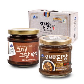 [동강마루] [영월농협] 장맛장류2종세트(된장250g 막장250g), 1세트, 250g