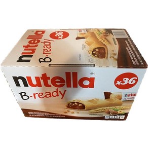 Nutella B-Ready 36개 0.8kg1.8파운드 228269, 1개, 792g