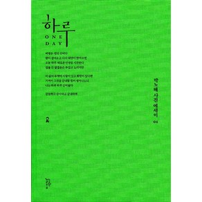 하루, 느린걸음, 박노해 저/안선재 역