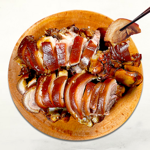 [지민푸드] 양념 미니 족발 미니족 맛있는 술안주 조리 돼지 통족발 통미니, 4개, 400g
