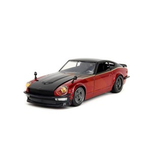 Jada Toys 분노의 질주 빠른 X 1:24 1972 Datsun 240Z 다이캐스트 자동차 어린이 및 성인용 장난감, Jada Toys 분노의 질주 빠른 X 1:24 197, 1개