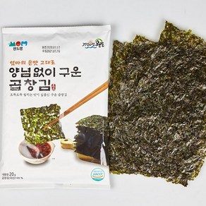 완도맘 양념없이구운곱창김20gx5봉 맛보장[31982848], 단일옵션, 5개