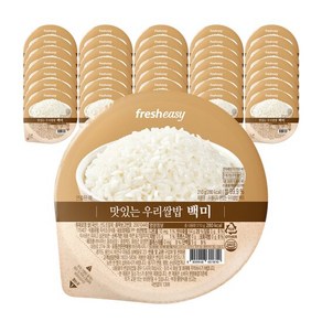 [fesheasy] 우리쌀밥 즉석밥 백미 210g 1BOX (36개입), 36개