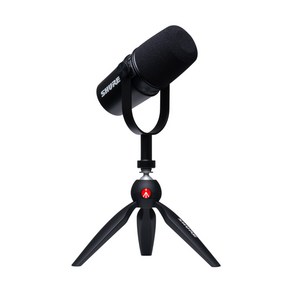 SHURE 슈어 MV7 Podcast kit 마이크 유튜브 유튜버 방송용 녹음용 마이크 [삼아정품]