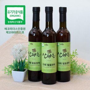 다래 효소 500ml 이의영 산야초 유기농, 3개