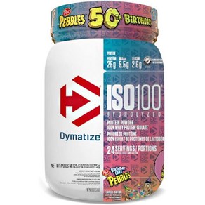 Dymatize ISO 100 Whey 프로틴 분말 파우더 1.6파운드, 725g