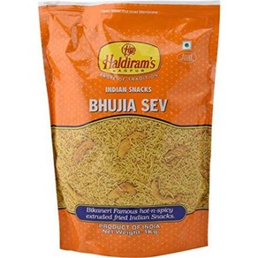 인도 Haldiam의 Nagpu Bhujia Sev 1kg, 1kg(1팩), 1개