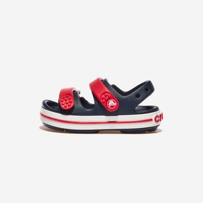 CROCS [ABC마트키즈] 크록스 크록밴드 크루저 샌들 토들러 CRS209424 NAVY/VARSITY RED