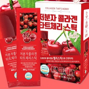 저분자 콜라겐 타트체리 젤리스틱 타트체리 스틱 ( 20g * 15포)