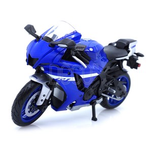 1:12 2021 야마하 YZF-R1 오토바이 미니카 피규어, 12(2021YZF-R1), 1개