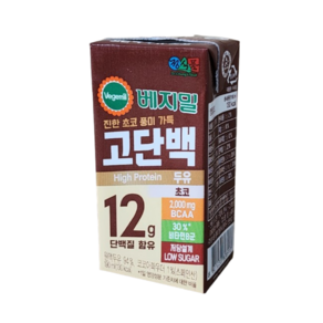 운동후 단백질 섭취 고단백 초코두유, 16개, 190ml