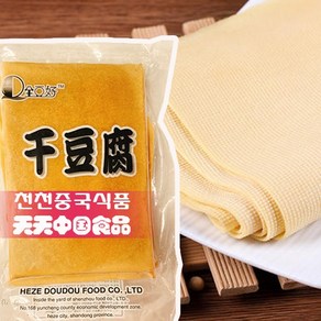 [천천중국식품] 중국직수입 동북식 냉동 건두부 300G 중국수입, 1개