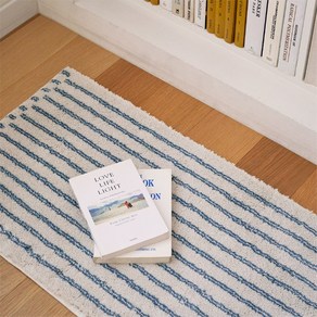 [이씨라메종] 노트 워셔블 매트 (2sizes/3colo), 프렌치블루