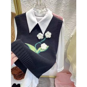 [다즈몰]푸싱니트조끼