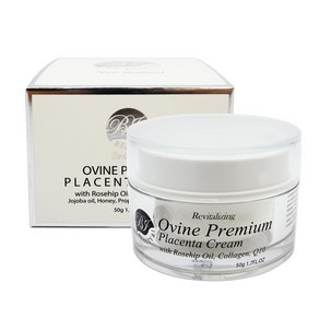 뉴질랜드 비엔아이 B&I Ovine Placenta Ceam 오바인 프리미엄 플라센타 양태반 크림, 50g, 5개