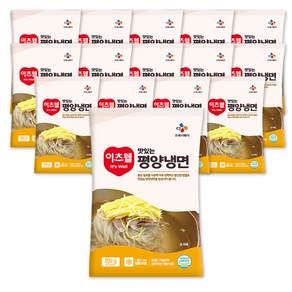 CJ 이츠웰 맛있는 평양냉면 200g x 15개