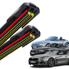 1+1 BMW Z4 E85 E86 E89 G29 전차종 순정 호환형 초밀착 와이퍼 윈도우 브러쉬 와이퍼블레이드, T2-Z4 G29(19-현재)-550+525/B2