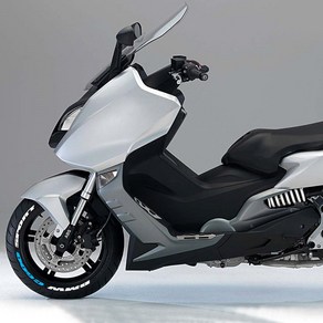 그리븐 2세대 BMW C600 스포츠 로고 타이어 레터링 휠 스티커 데칼, 테이프타입, 1개