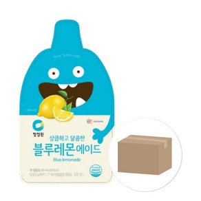 청정원 상큼하고 달콤한 블루레몬에이드 80ml, 32개