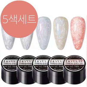 더로만 진주 마블 통젤 젤네일 폴리쉬, 5개, 7g, 혼합