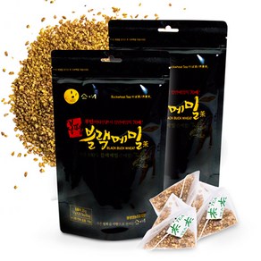 봉평 메밀차 국내산 소애 쓴(블랙)메밀차 25티백 (50티백), 1.2g, 2개, 25개입