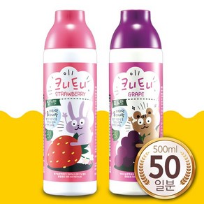 크니트니 어린이 비타민 음료 유아 종합 딸기맛 포도맛 500ml, 1개