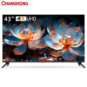 창홍 스마트TV G7L 4K UHD HDR LED 구글티비, 108cm(43인치), 고객직접설치, 스탠드형