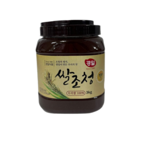 우리쌀조청엿3kg/경일[PT], 3kg, 6개