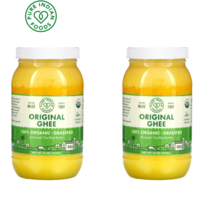 Pue Indian Foods 오리지널 기버터 Oiginal Ghee, 425g, 2개