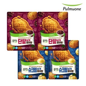 [풀무원] 날개붕어빵 300g 단팥2개+슈크림2개