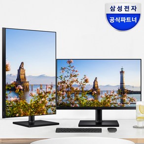 삼성모니터 F27T450 68.6Cm(27) 평면/16:9/FHD/IPS/75Hz/5ms/피벗 엘리베이션 스위블 틸트