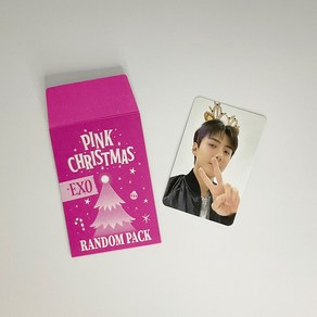 엑소 세훈 2023 핑크 크리스마스 포토카드 포카 EXO SEHUN 2023 PINK CHRISTMAS PHOTOCARD 1