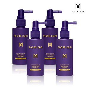 모리즘 스칼프 헤어 토닉 80ml x 4통 탈모완화 에센스 탈모 토닉 세럼 탈모 영양, 4개