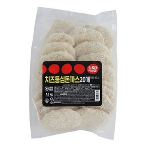 식자재왕 치즈등심돈까스 1.6kg, 1개